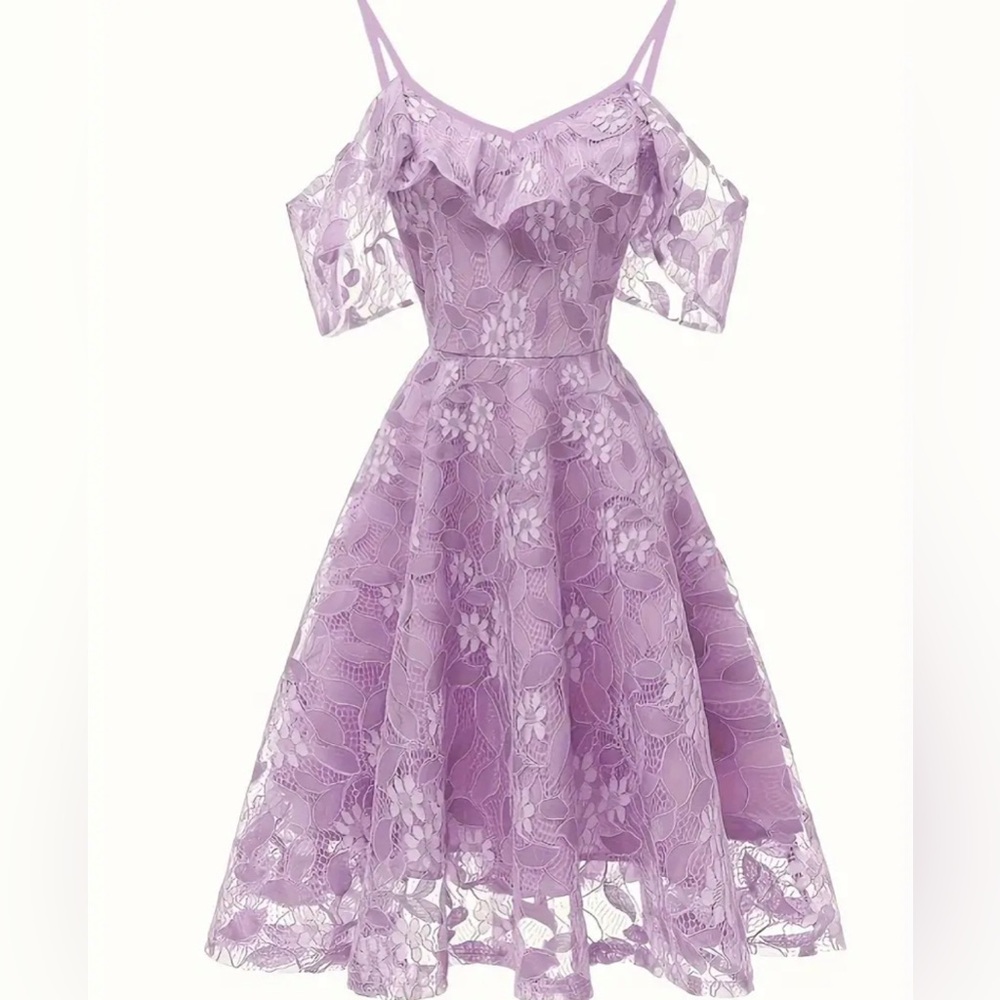 Cute periwinkle/lavender dress